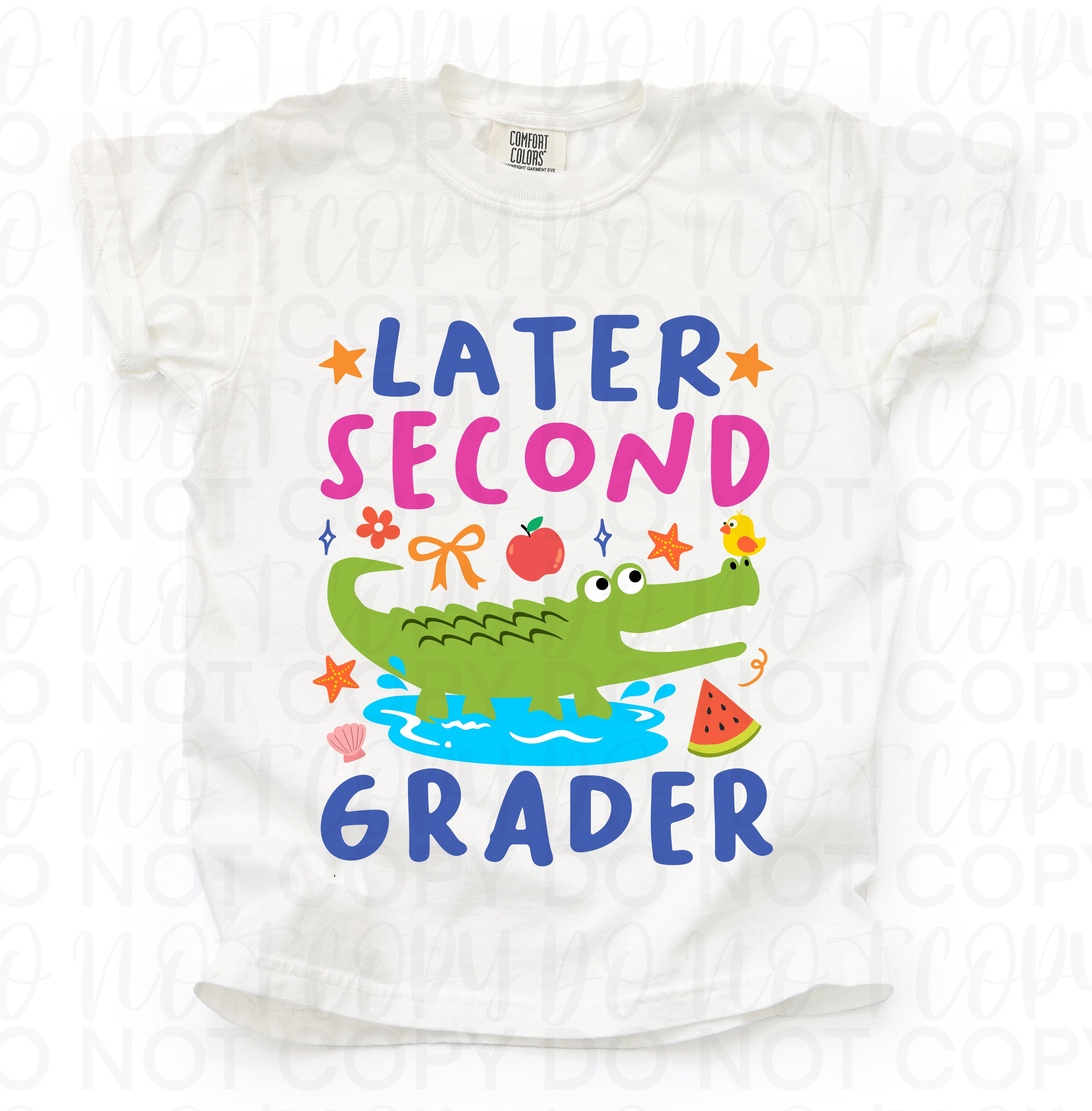 Later Gator GIRL AND BOY Prek - 5th Grade Level Bundle