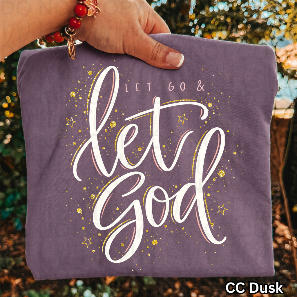 Let Go & Let God PNG