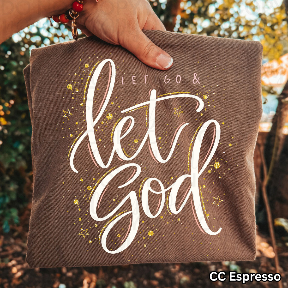 Let Go & Let God PNG