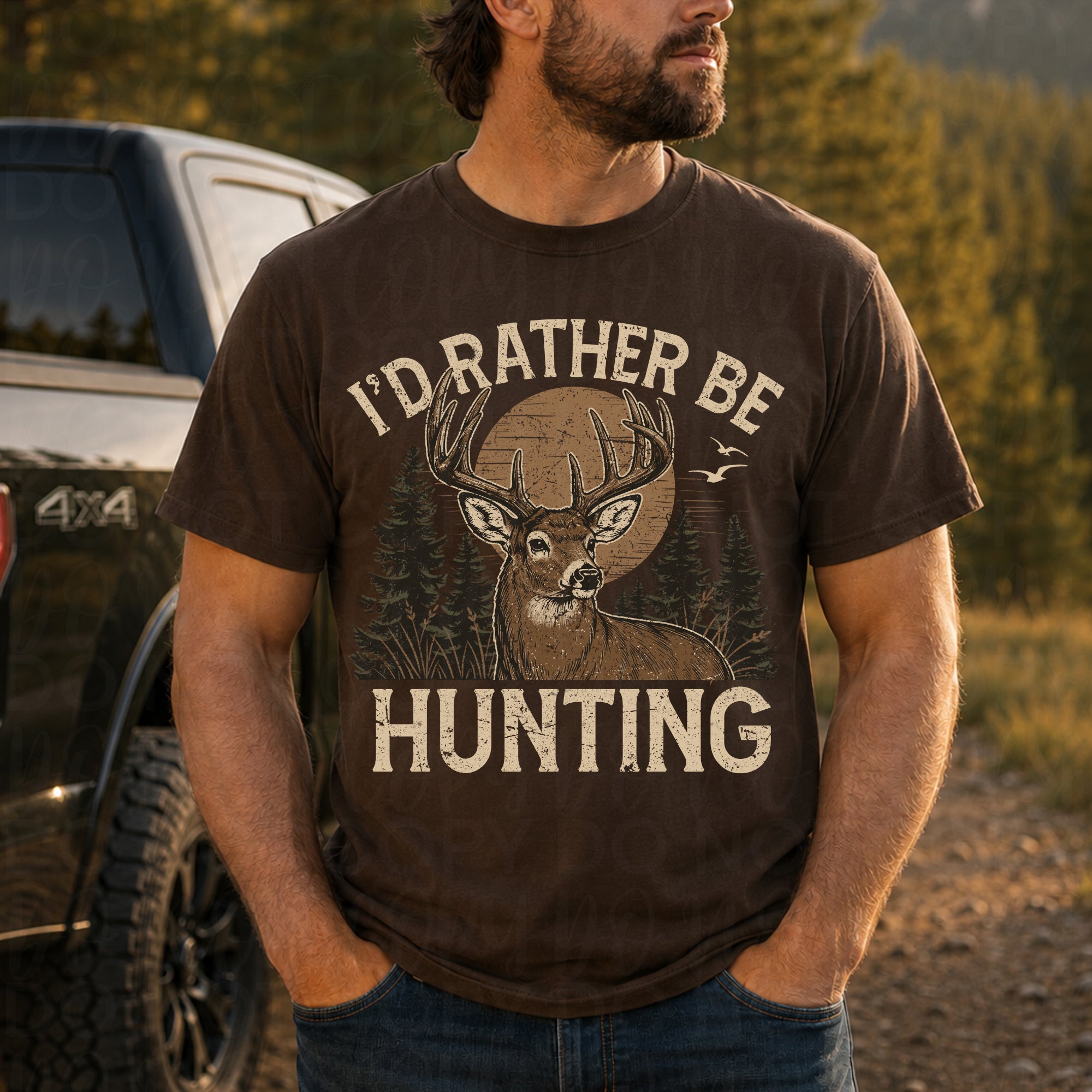 I'd Rather Be Hunting PNG