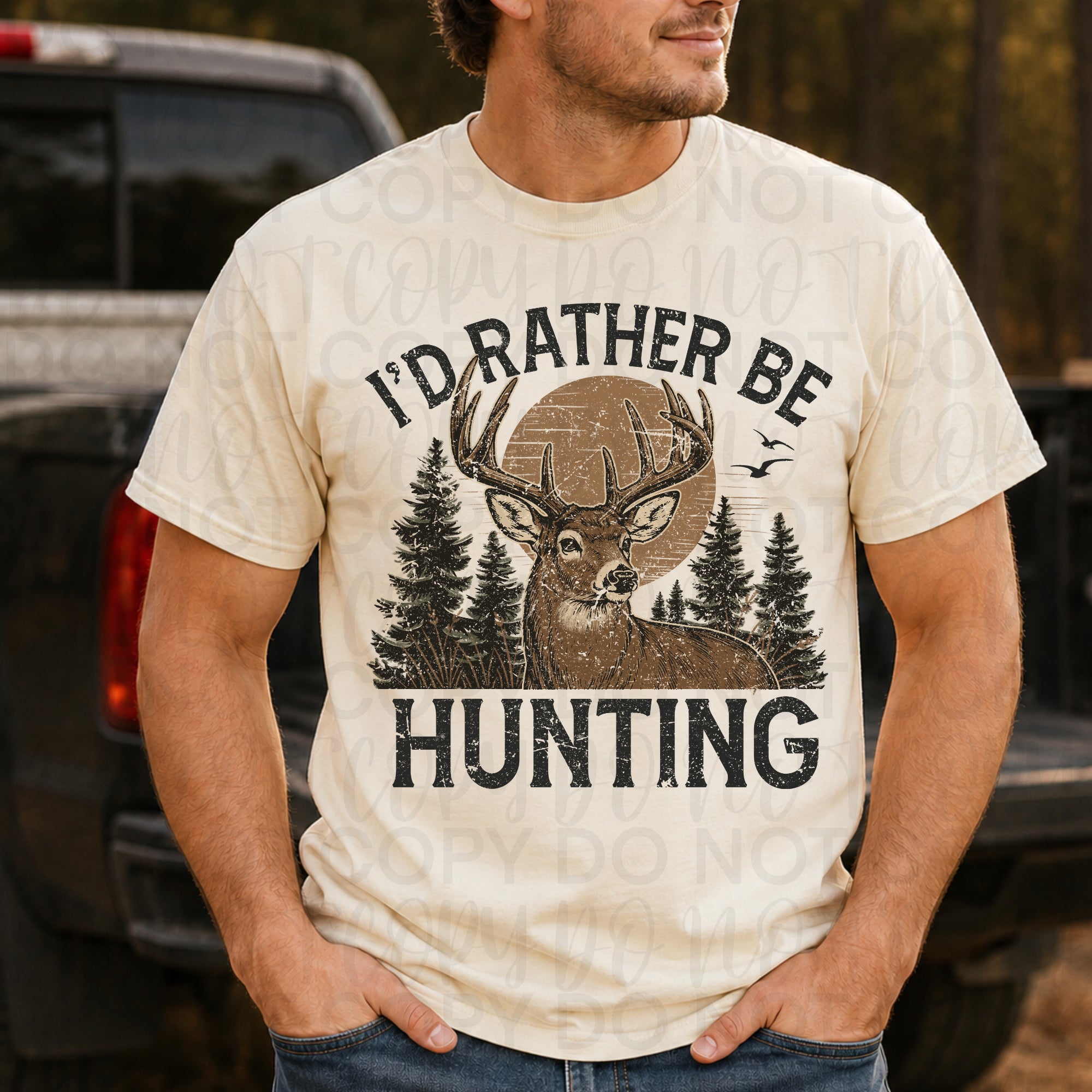 I'd Rather Be Hunting PNG