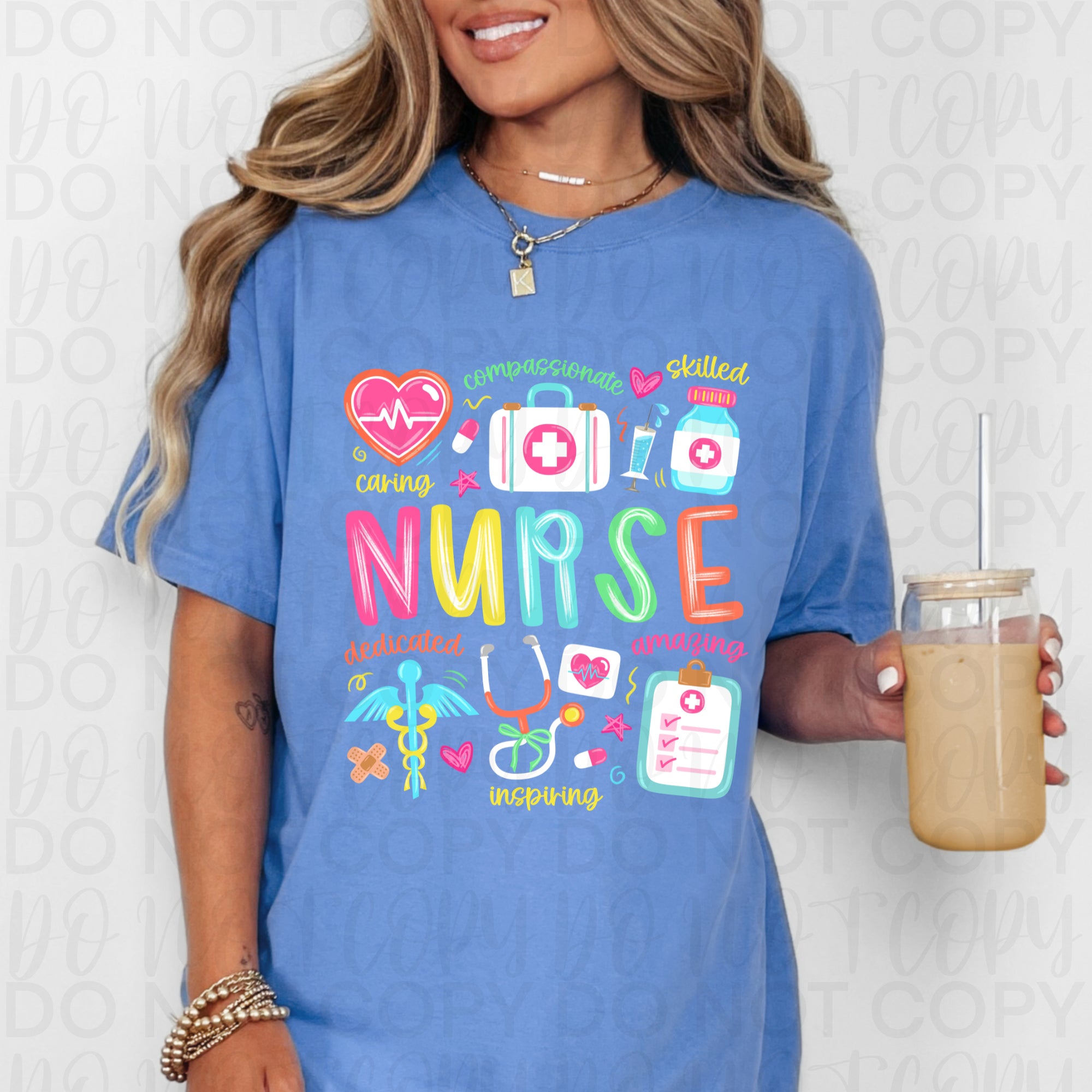 Inspirational Nurse Doodles PNG