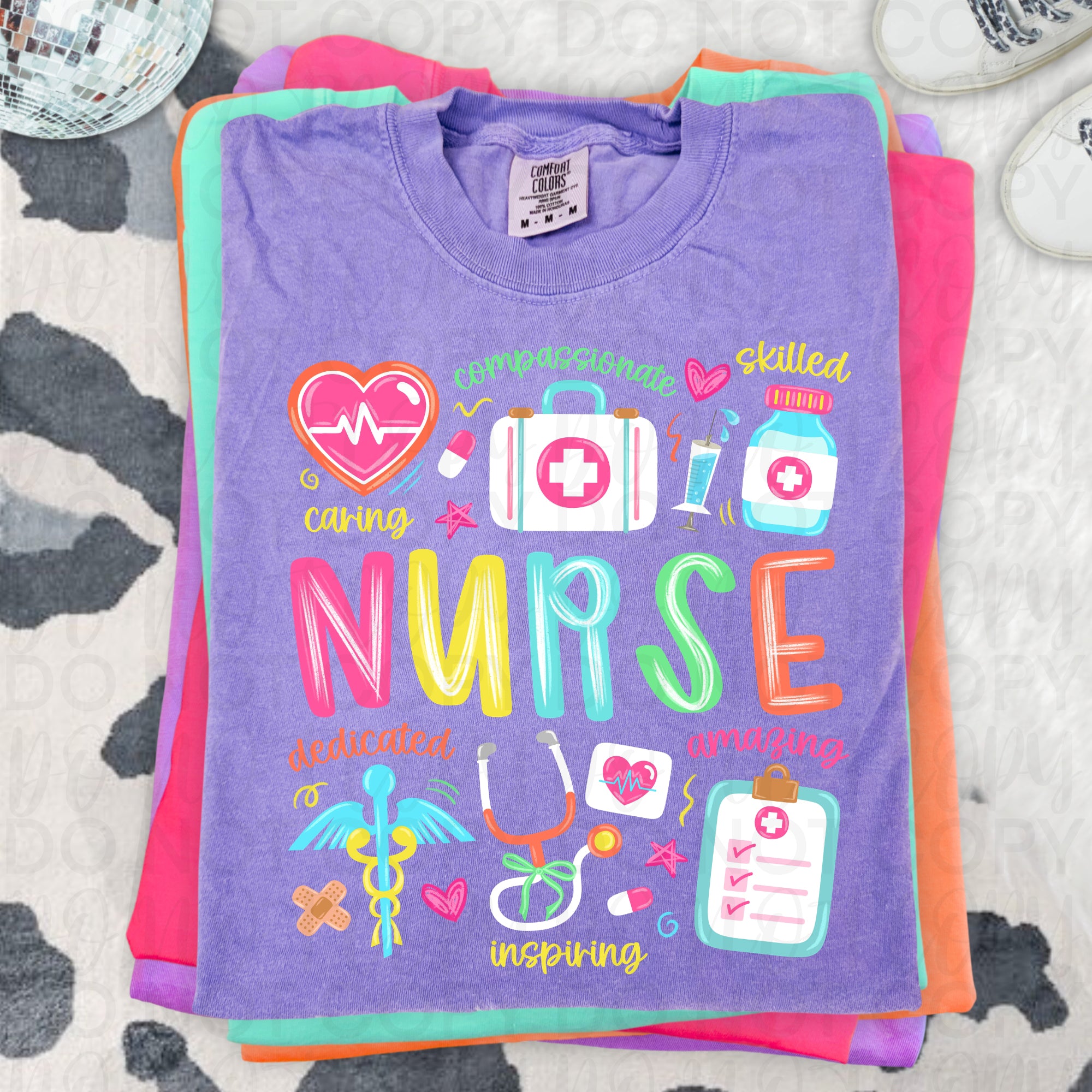 Inspirational Nurse Doodles PNG