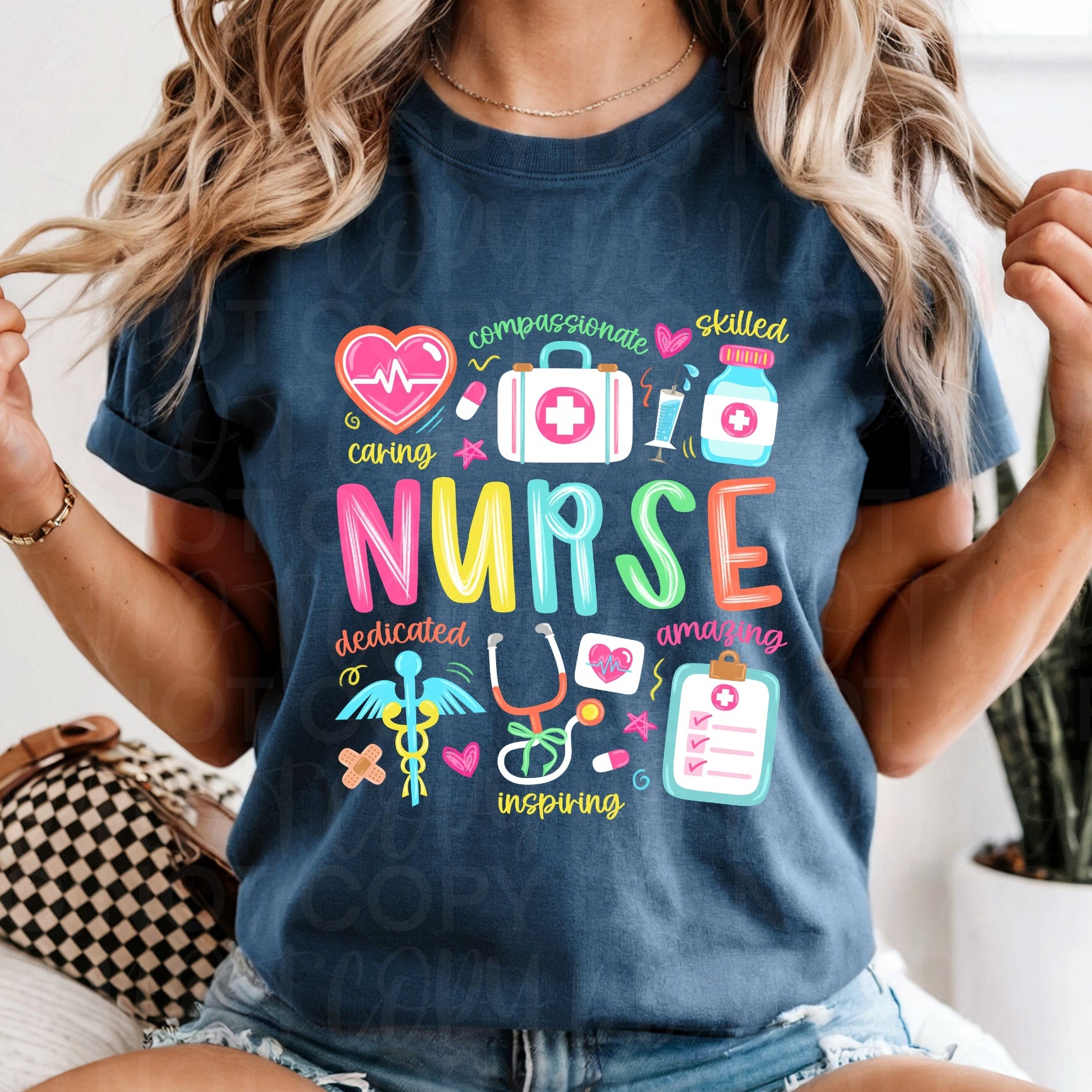 Inspirational Nurse Doodles PNG