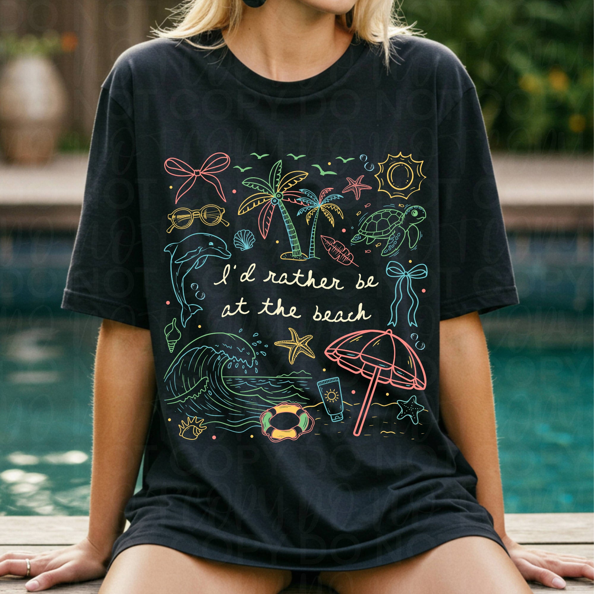 I'd Rather Be at the Beach PNG