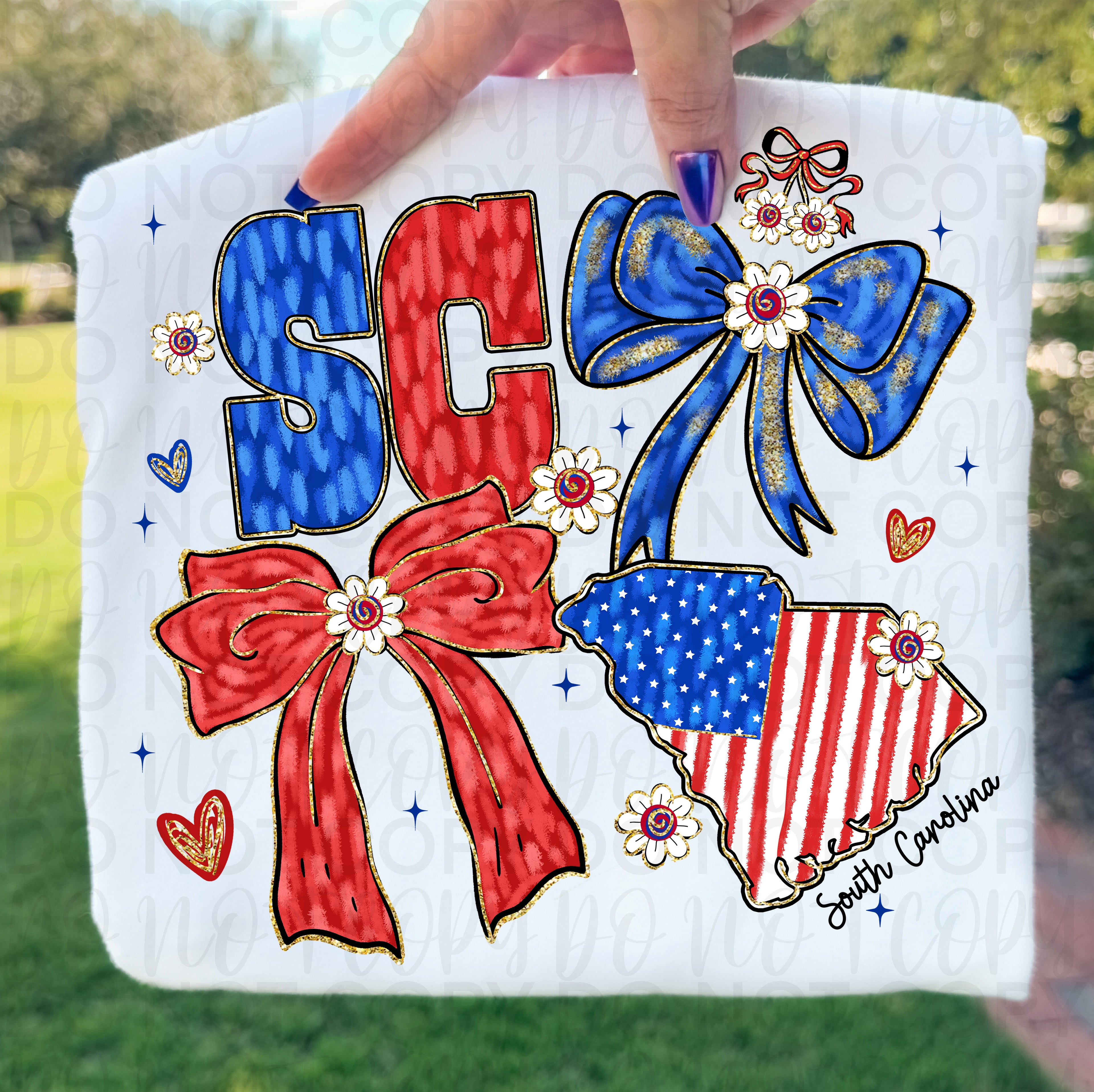 Patriotic South Carolina PNG