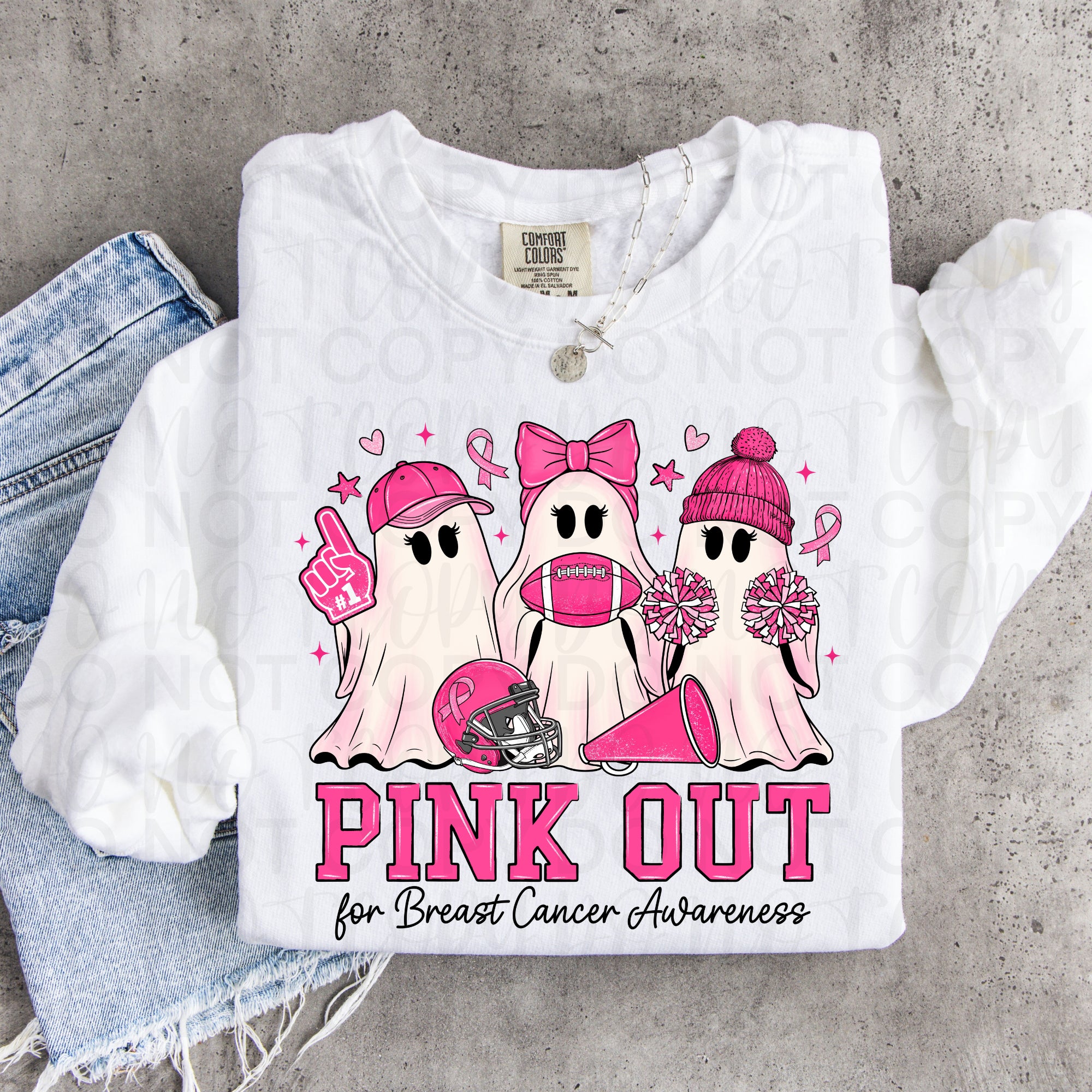 Pink Out Ghosts PNG