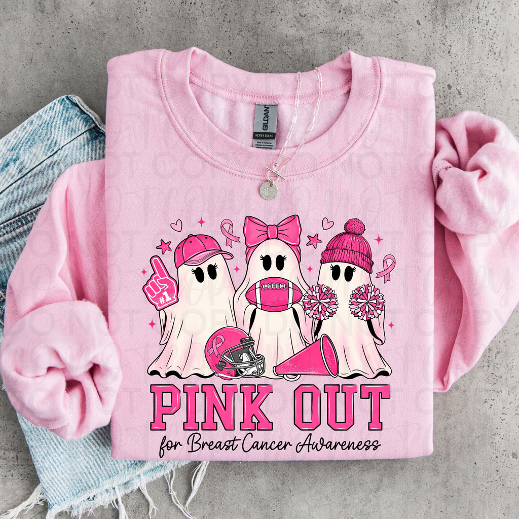 Pink Out Ghosts PNG