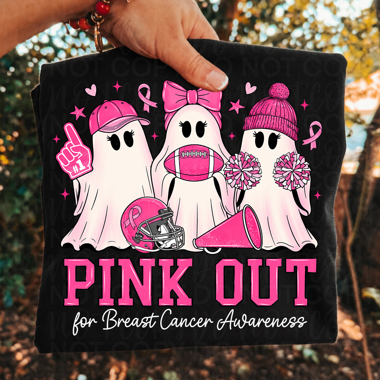 Pink Out Ghosts PNG