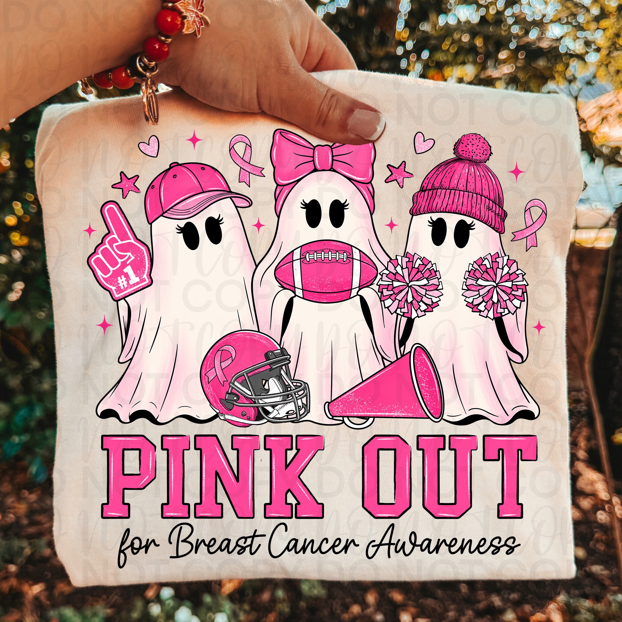 Pink Out Ghosts PNG