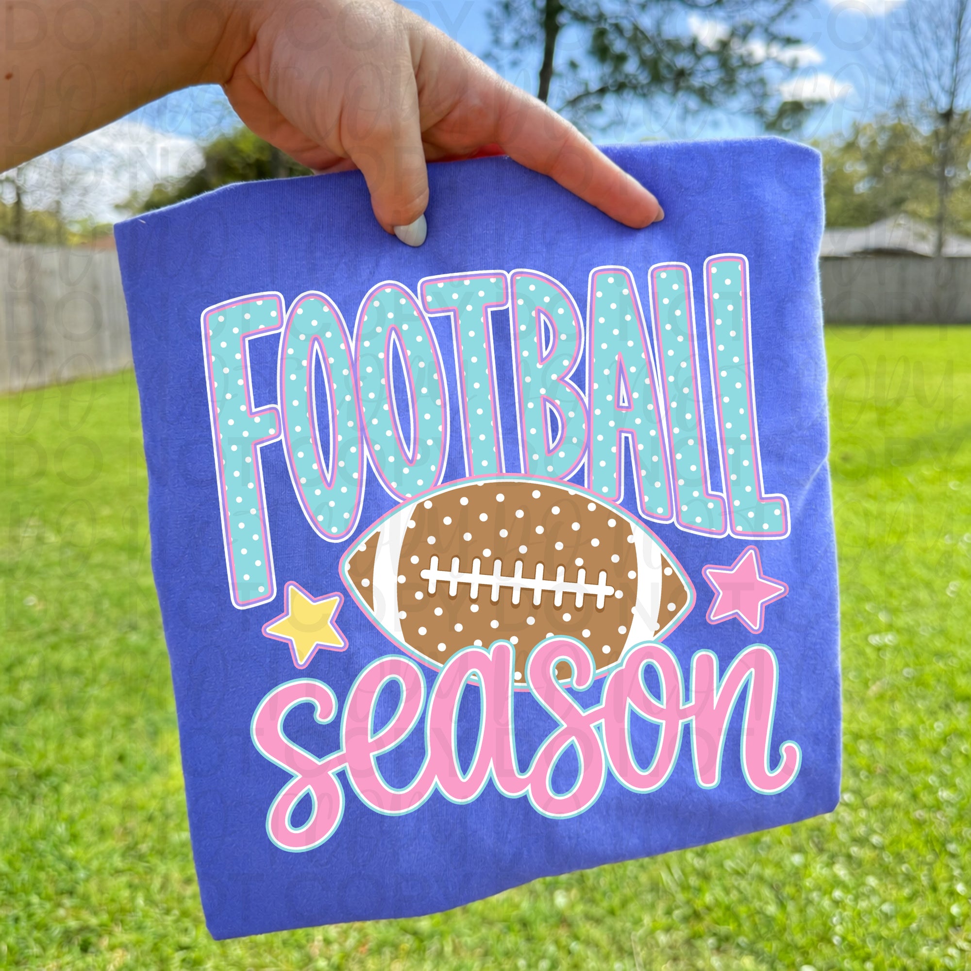 Preppy Football Season PNG