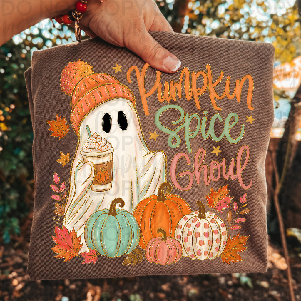 Pumpkin Spice Ghoul PNG