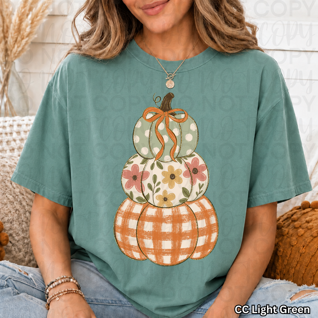 Fall Pumpkin Stack PNG