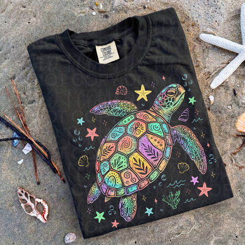 Beach Sea Turtle PNG
