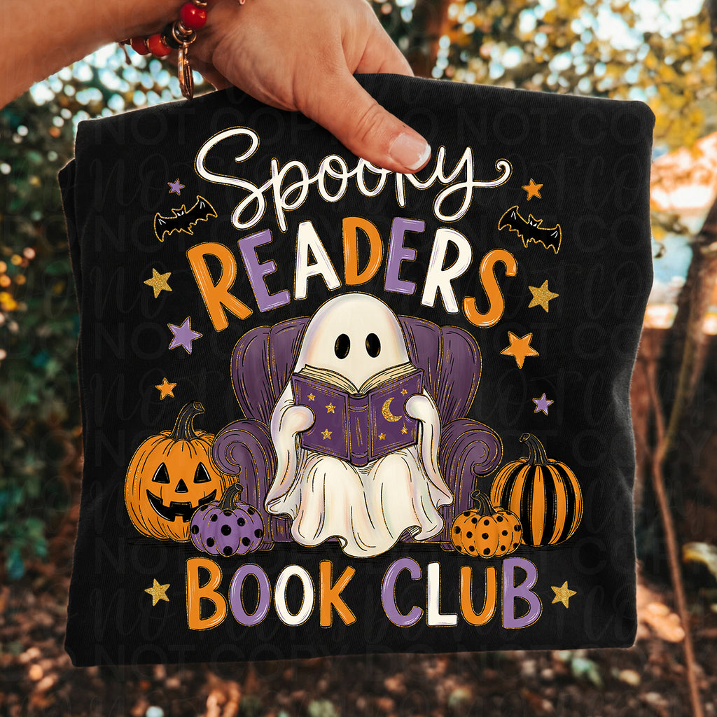 Spooky Readers Book Club PNG