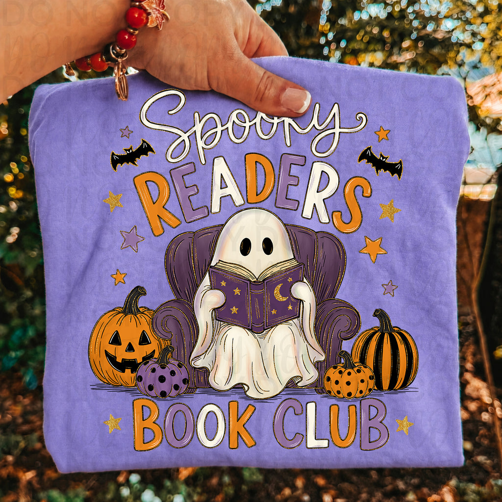 Spooky Readers Book Club PNG