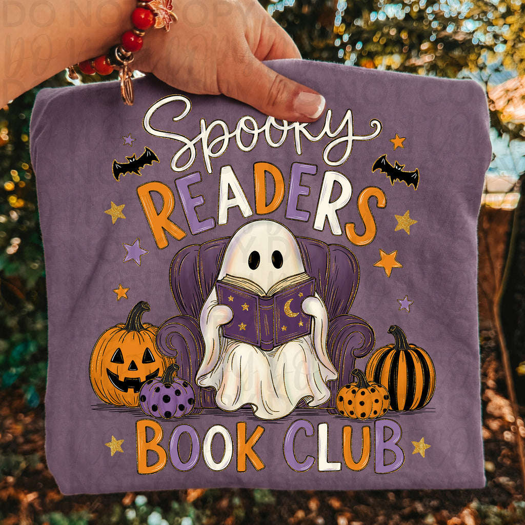 Spooky Readers Book Club PNG