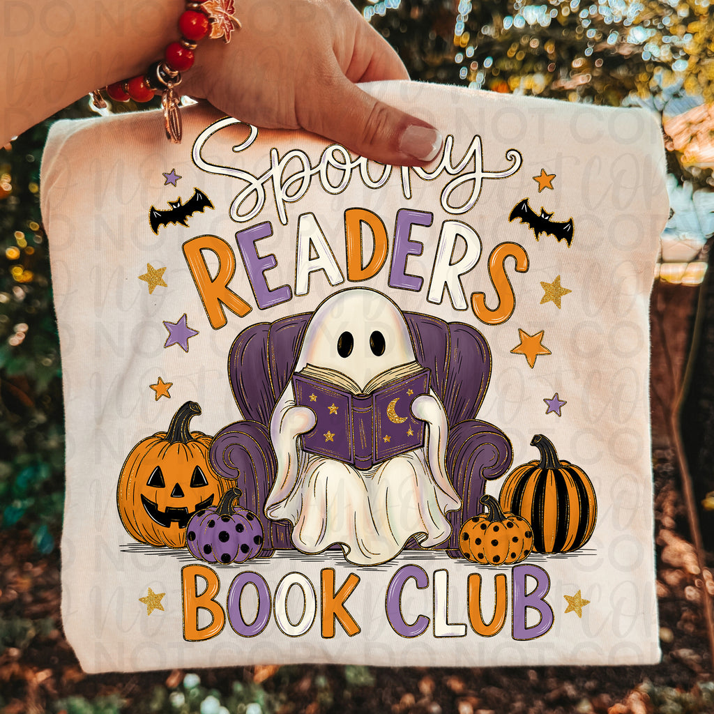 Spooky Readers Book Club PNG