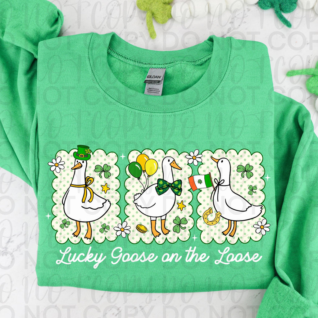 Lucky Goose on the Loose PNG
