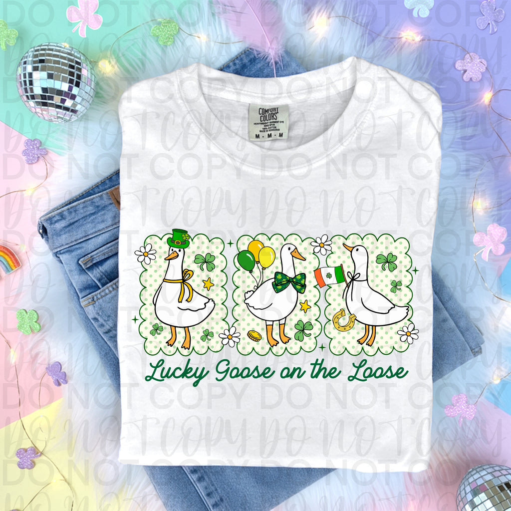Lucky Goose on the Loose PNG
