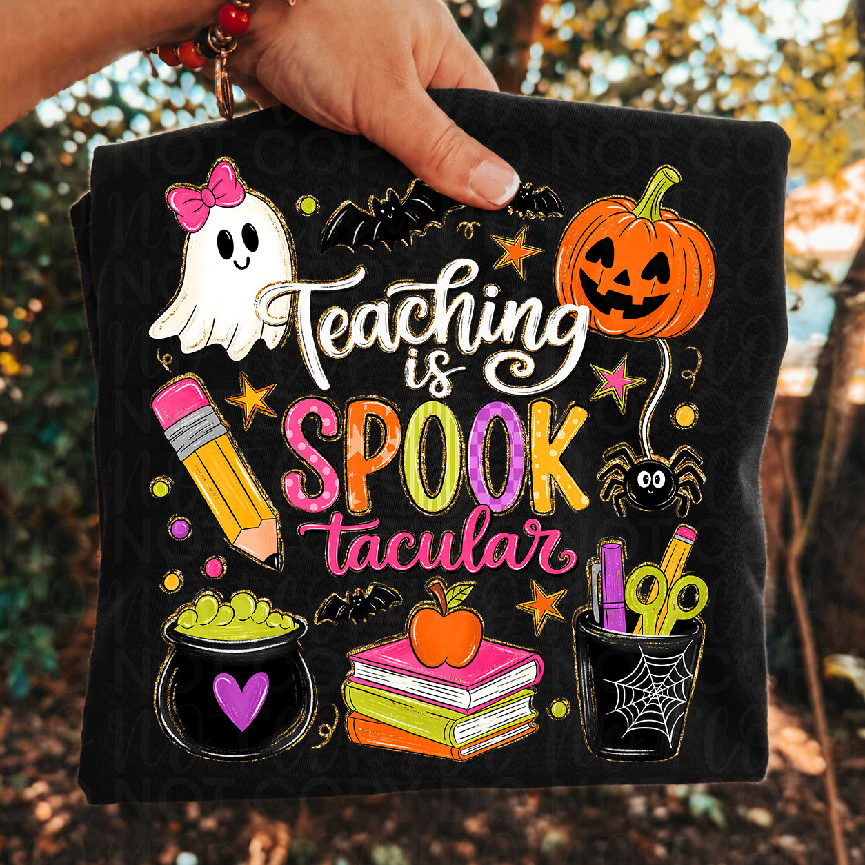 Teaching is Spooktacular PNG