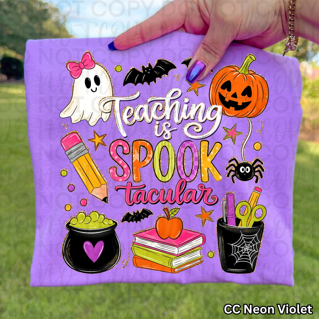 Teaching is Spooktacular PNG