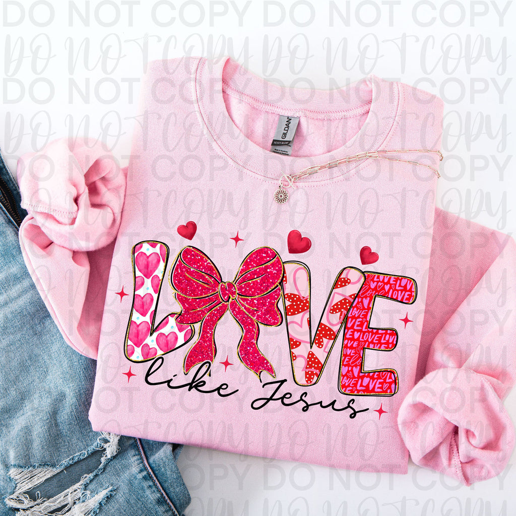 Love Like Jesus PNG