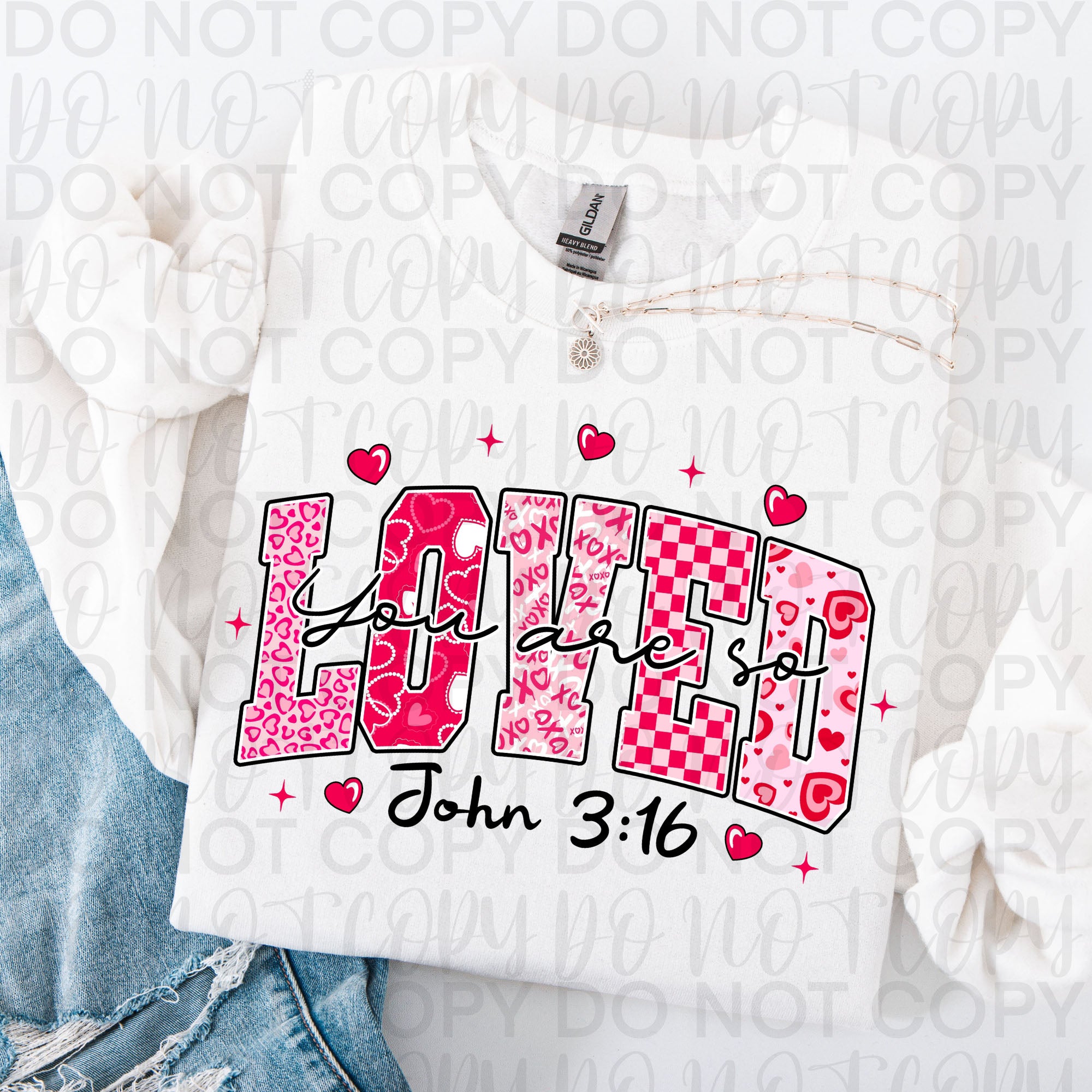 You Are So Loved Christian Valentine PNG