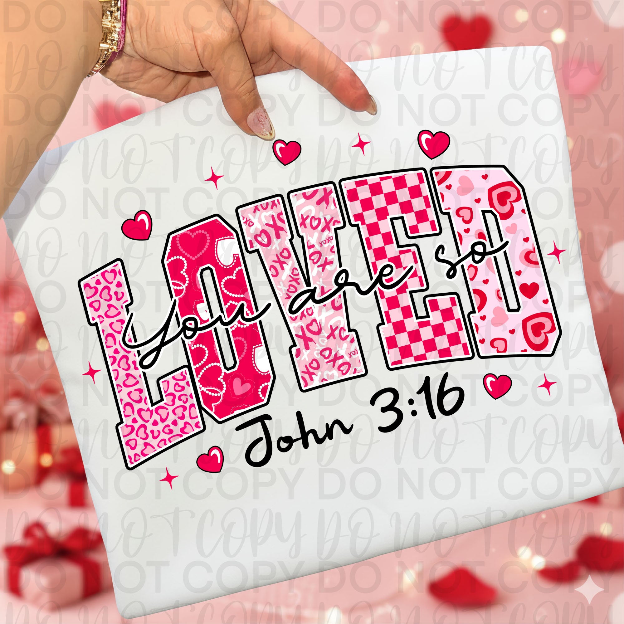 You Are So Loved Christian Valentine PNG