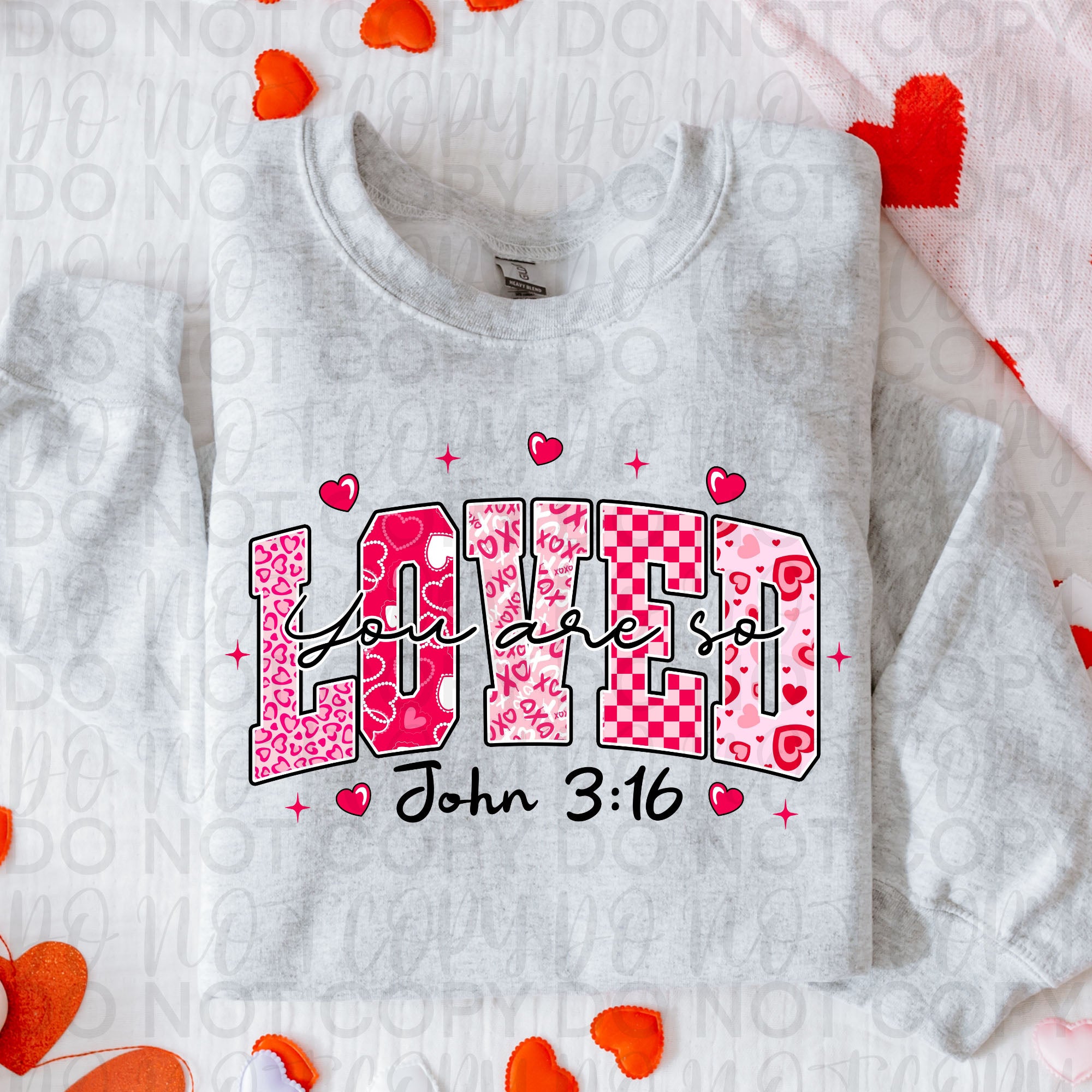 You Are So Loved Christian Valentine PNG