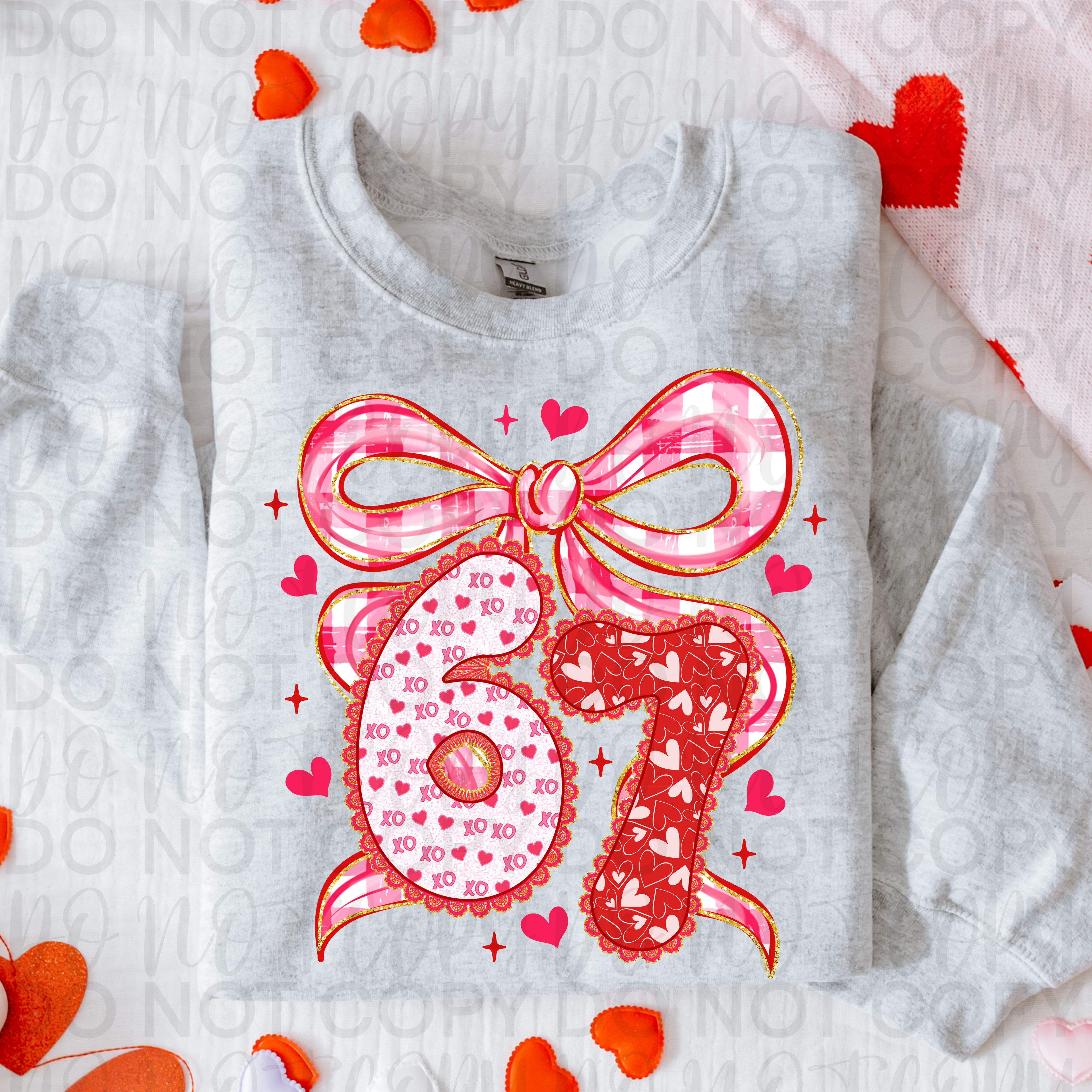 Coquette 67 Valentine Bow PNG
