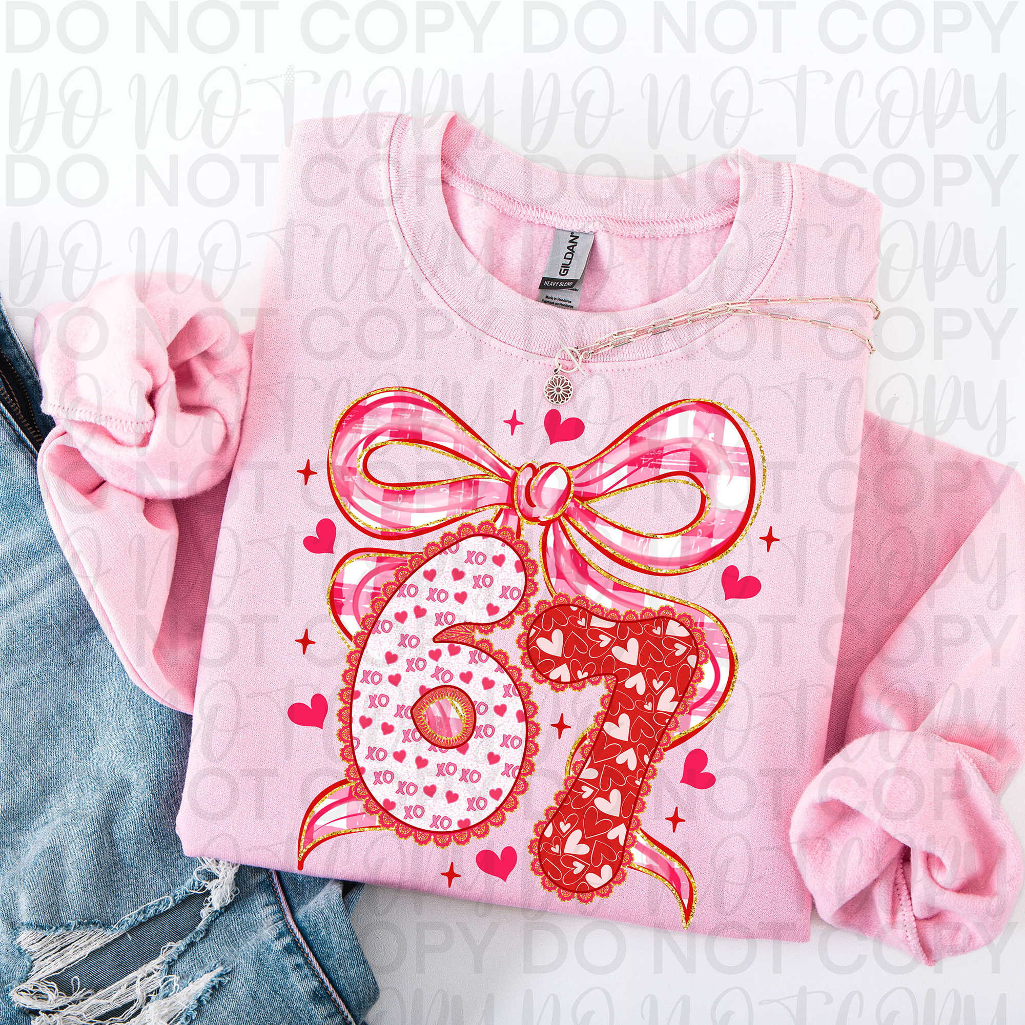 Coquette 67 Valentine Bow PNG