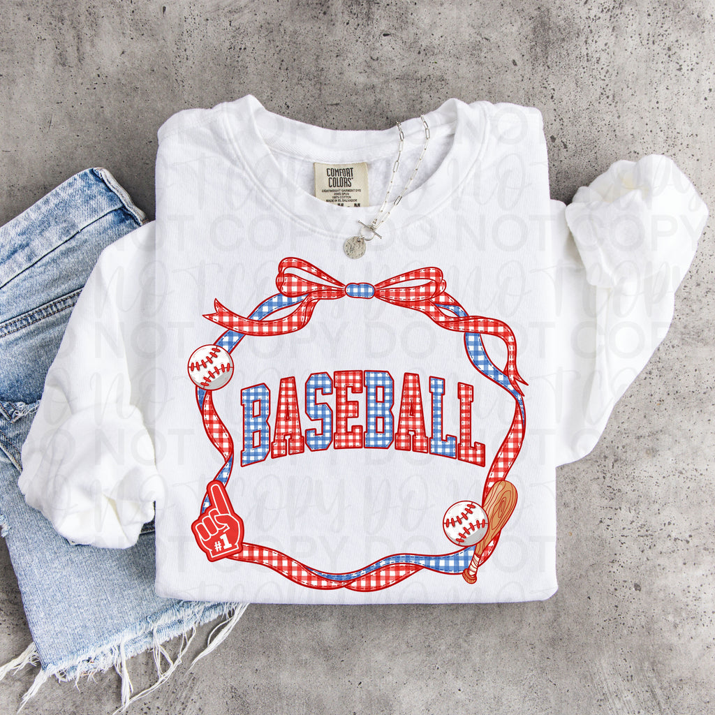 Baseball Coquette PNG