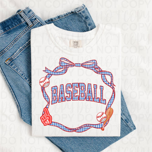 Baseball Coquette PNG