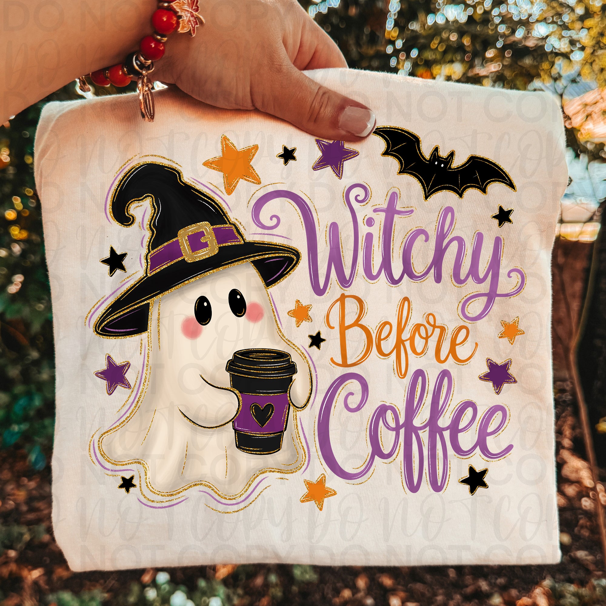 Witchy Before Coffee PNG