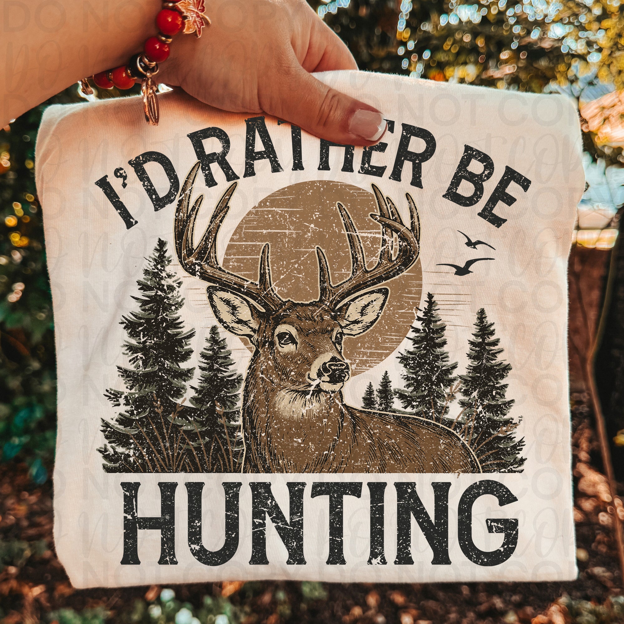 I'd Rather Be Hunting PNG