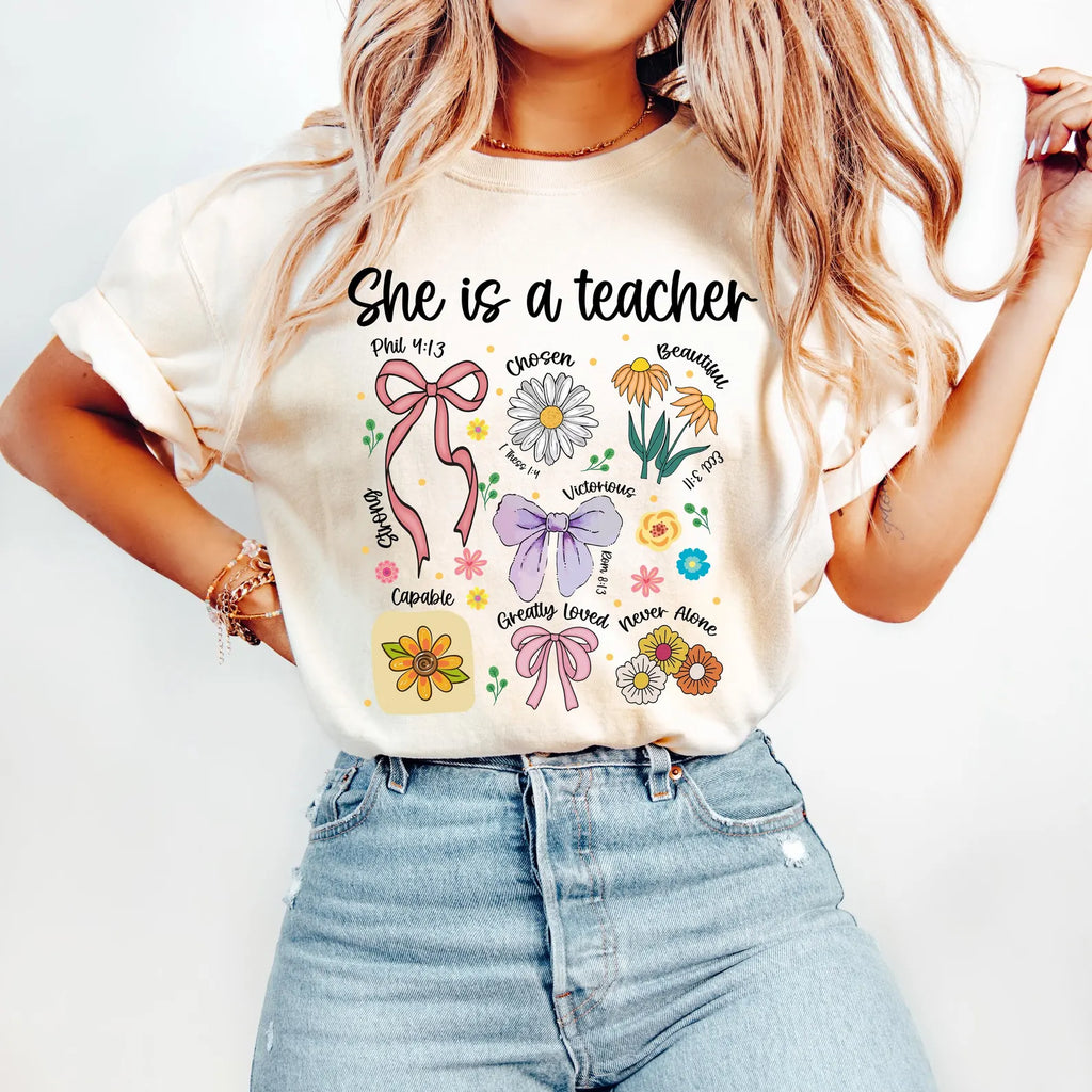 She is a Teacher PNG