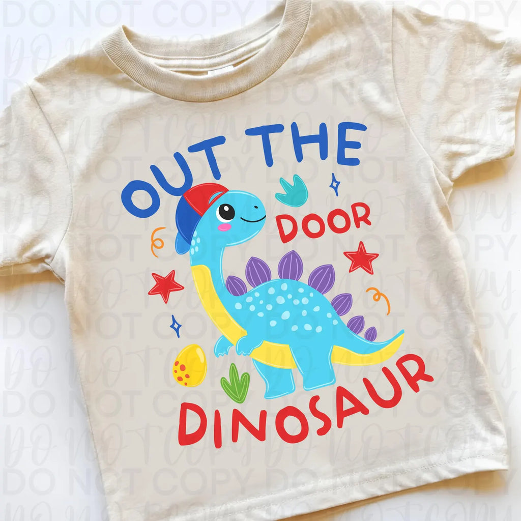 Out the Door Dinosaur Boy/Girl Set