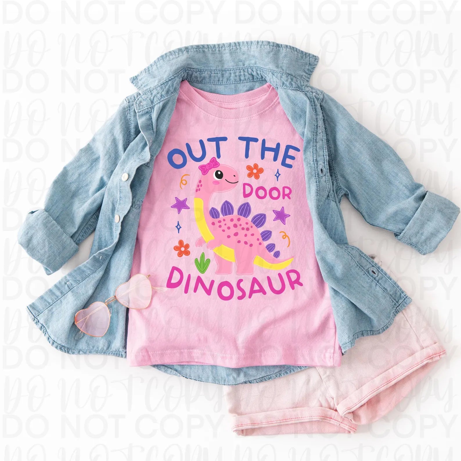 Out the Door Dinosaur Boy/Girl Set