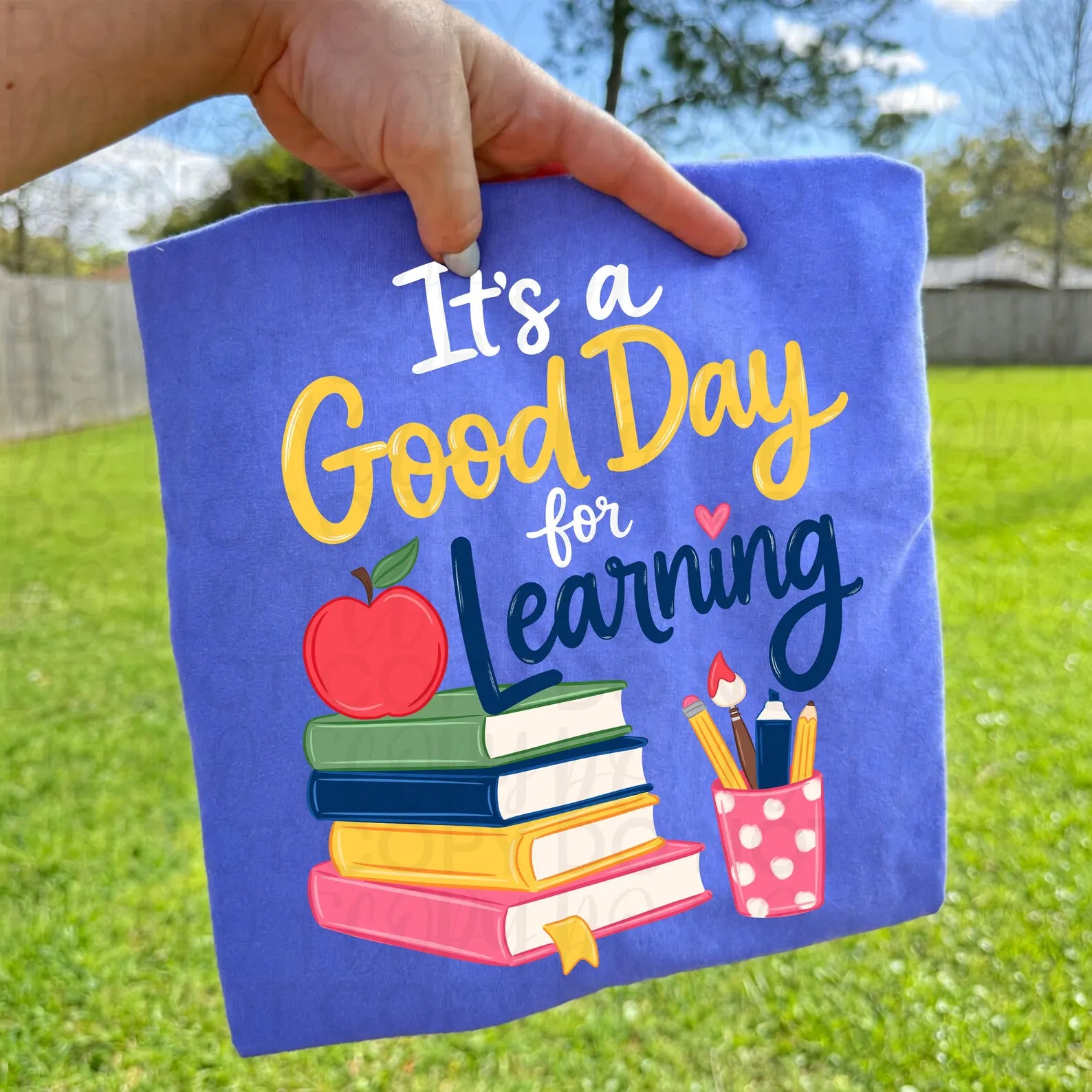 It's a Good Day for Learning Teacher PNG