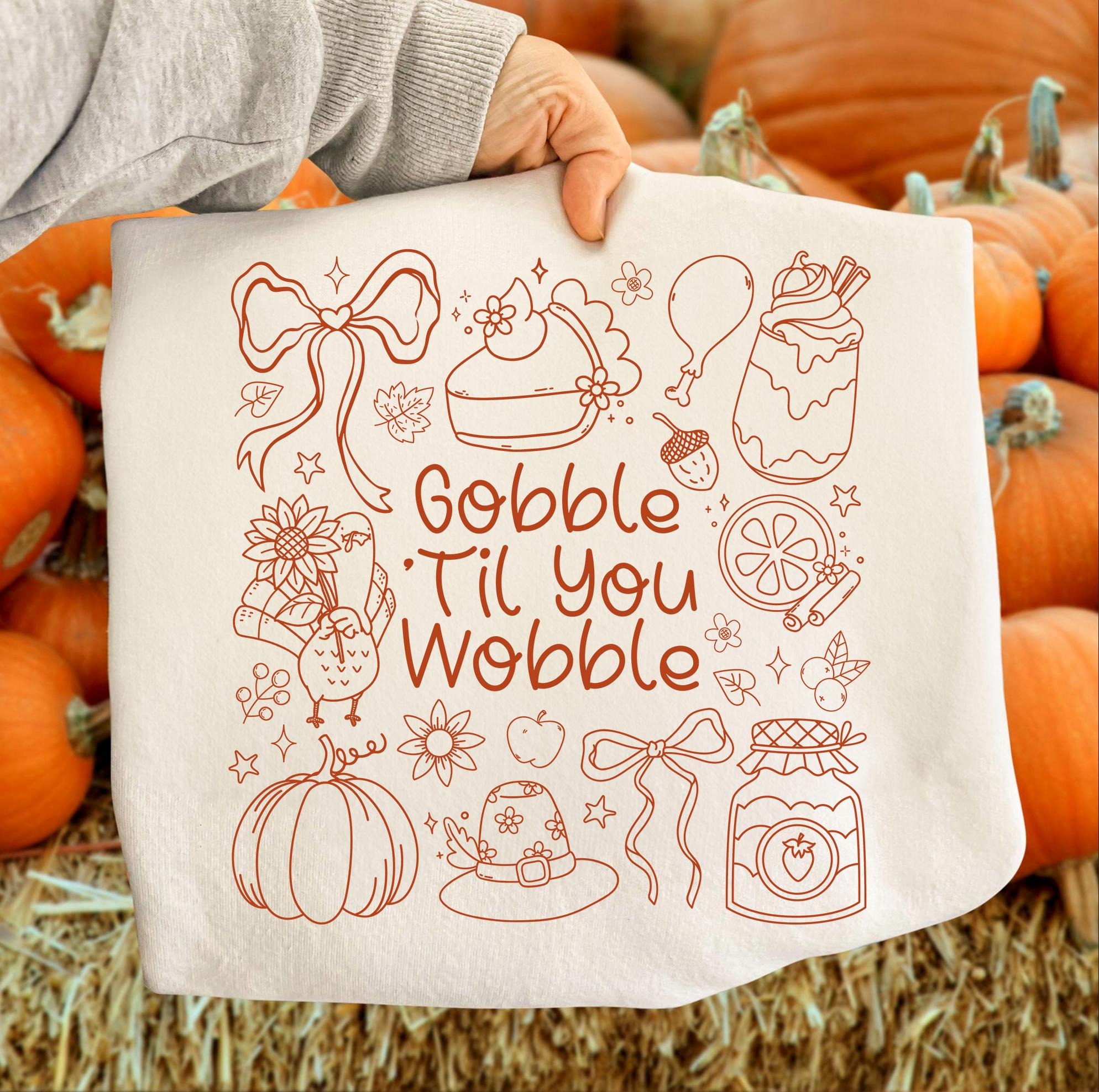 Gobble Til You Wobble PNG