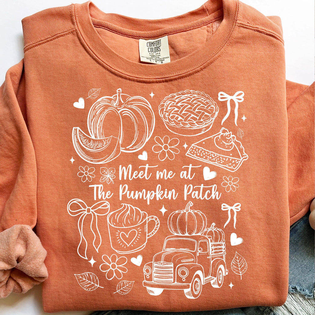 Meet Me at the Pumpkin Patch PNG