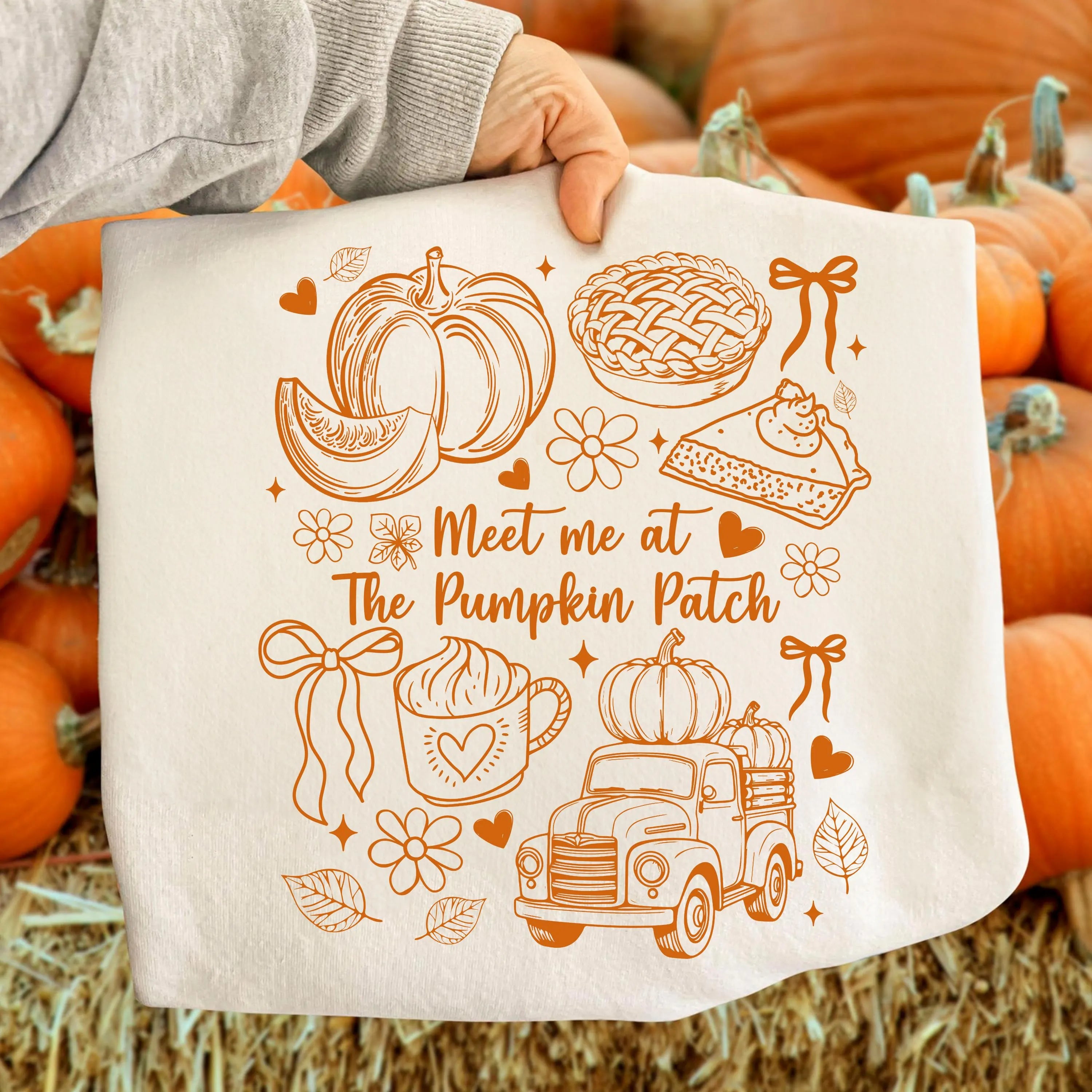 Meet Me at the Pumpkin Patch PNG