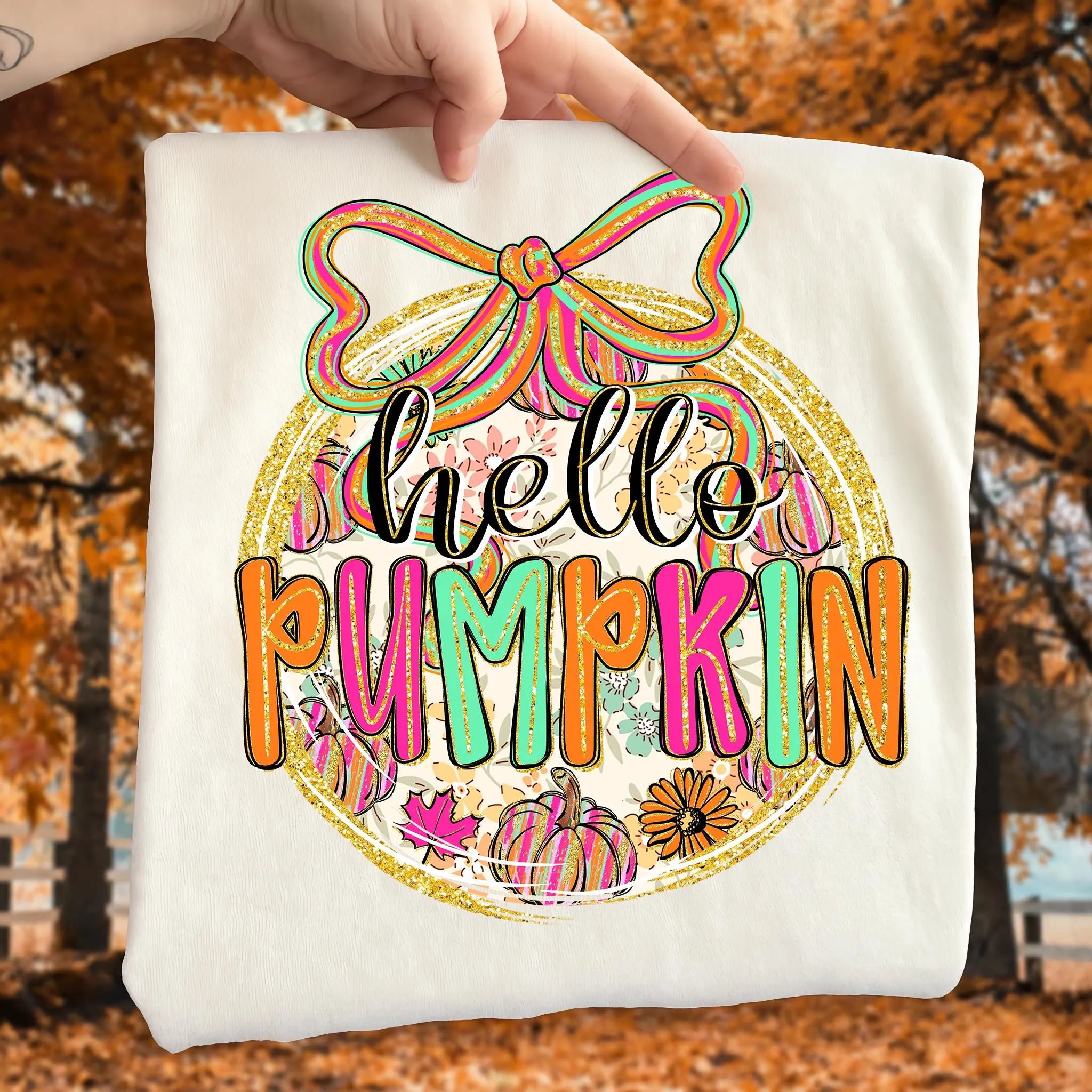 Hello Pumpkin PNG