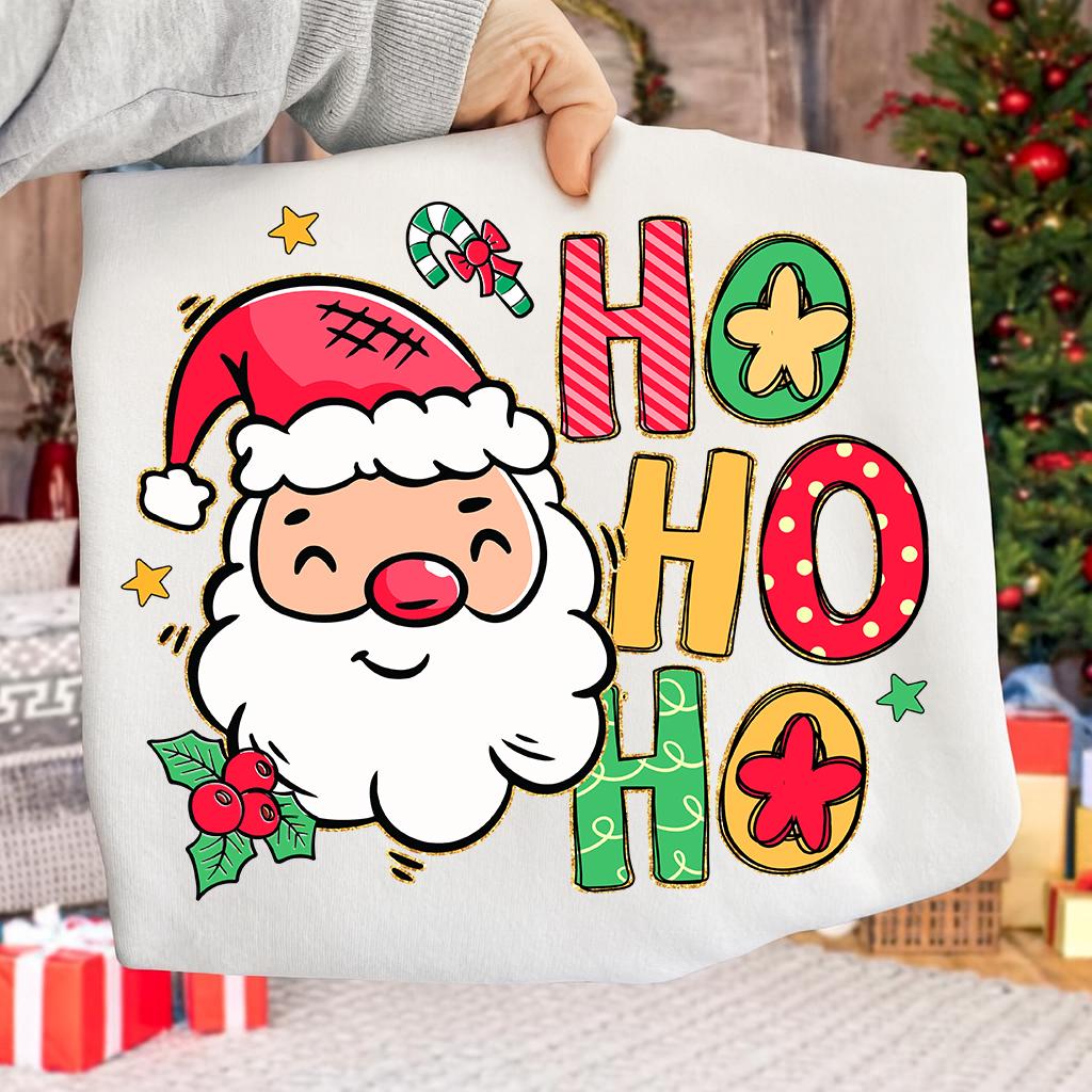 Ho Ho Ho Christmas Santa PNG