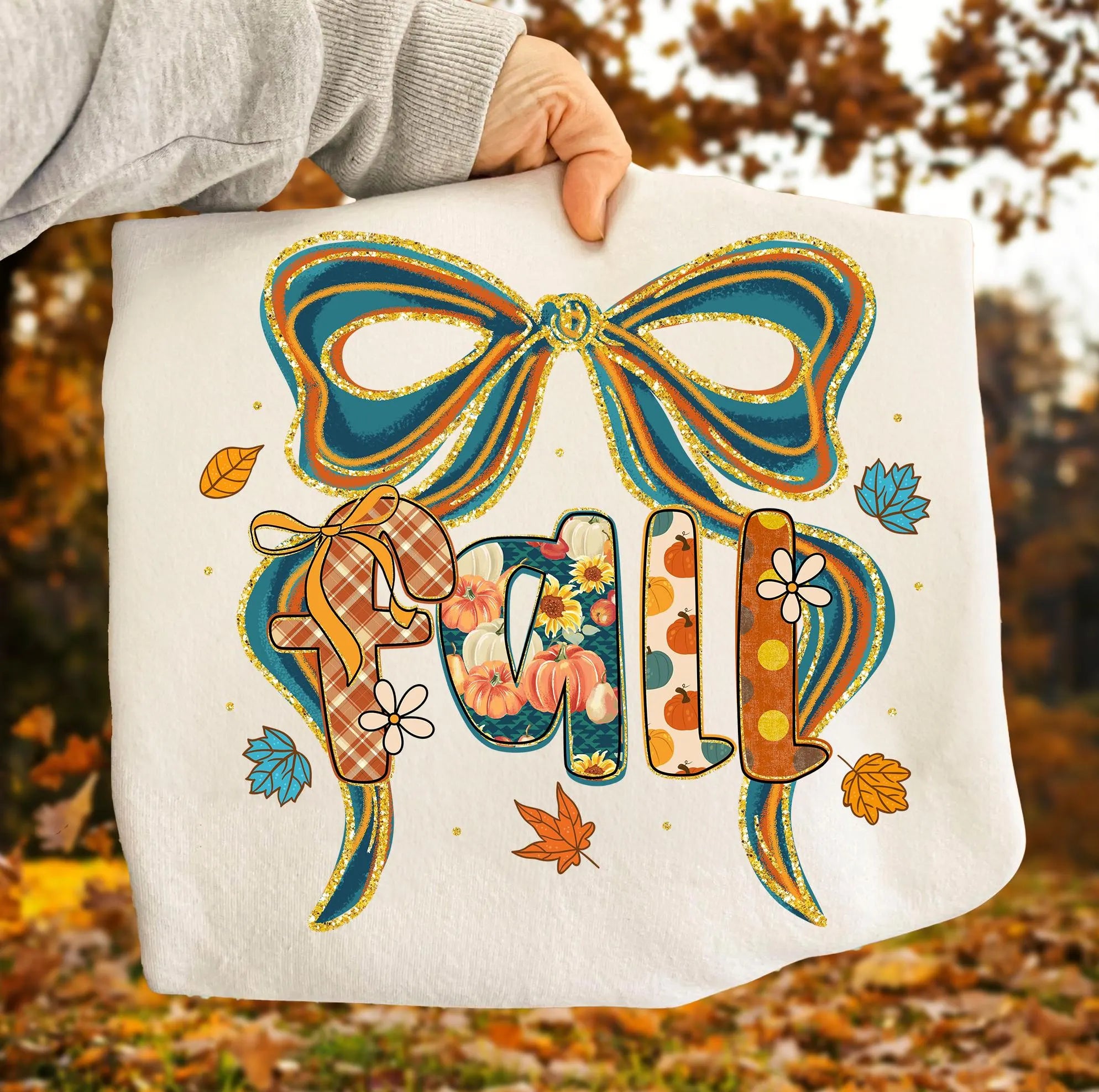 Fall Coquette Bow PNG