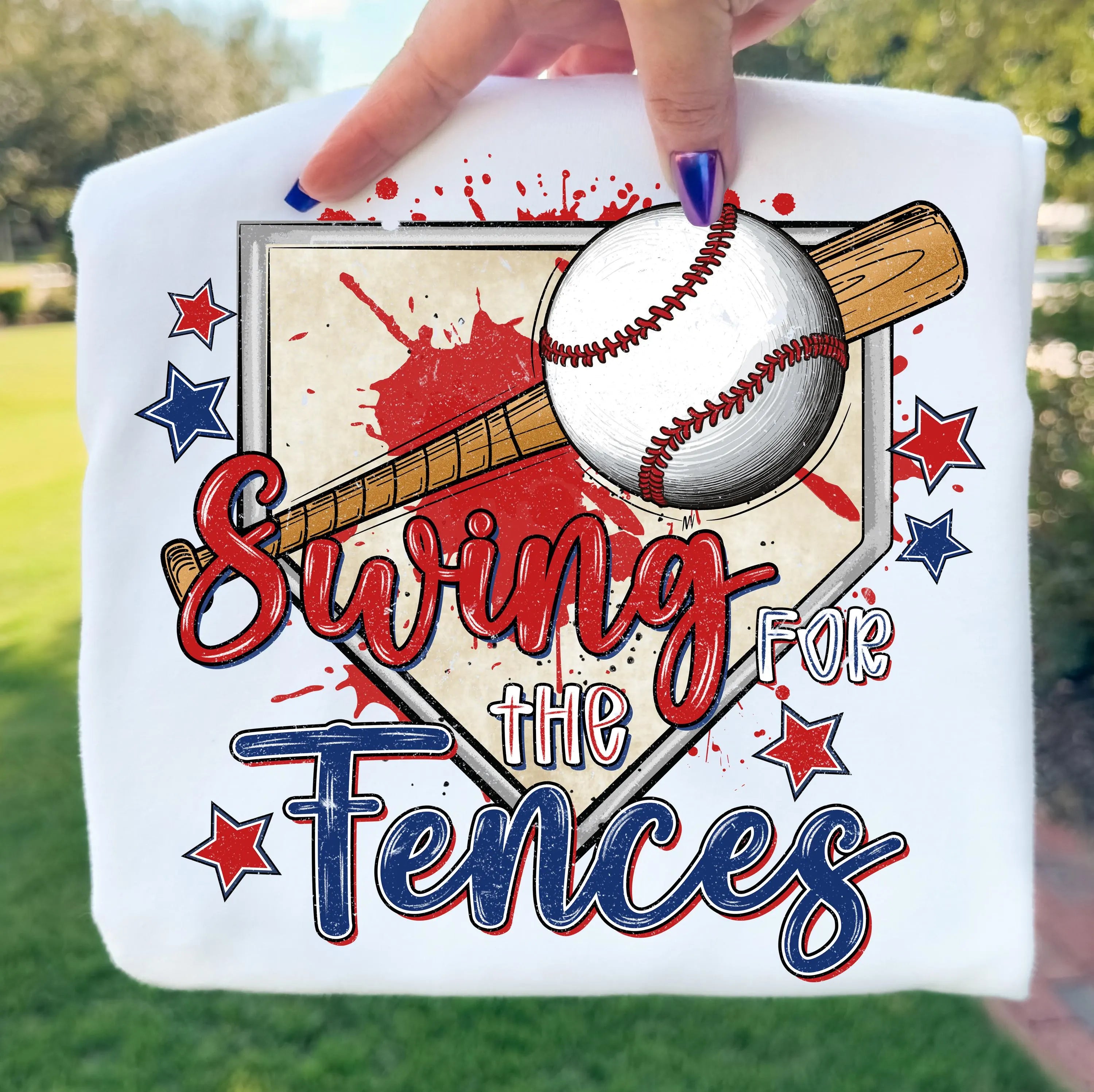 Swing for the Fences Baseball PNG