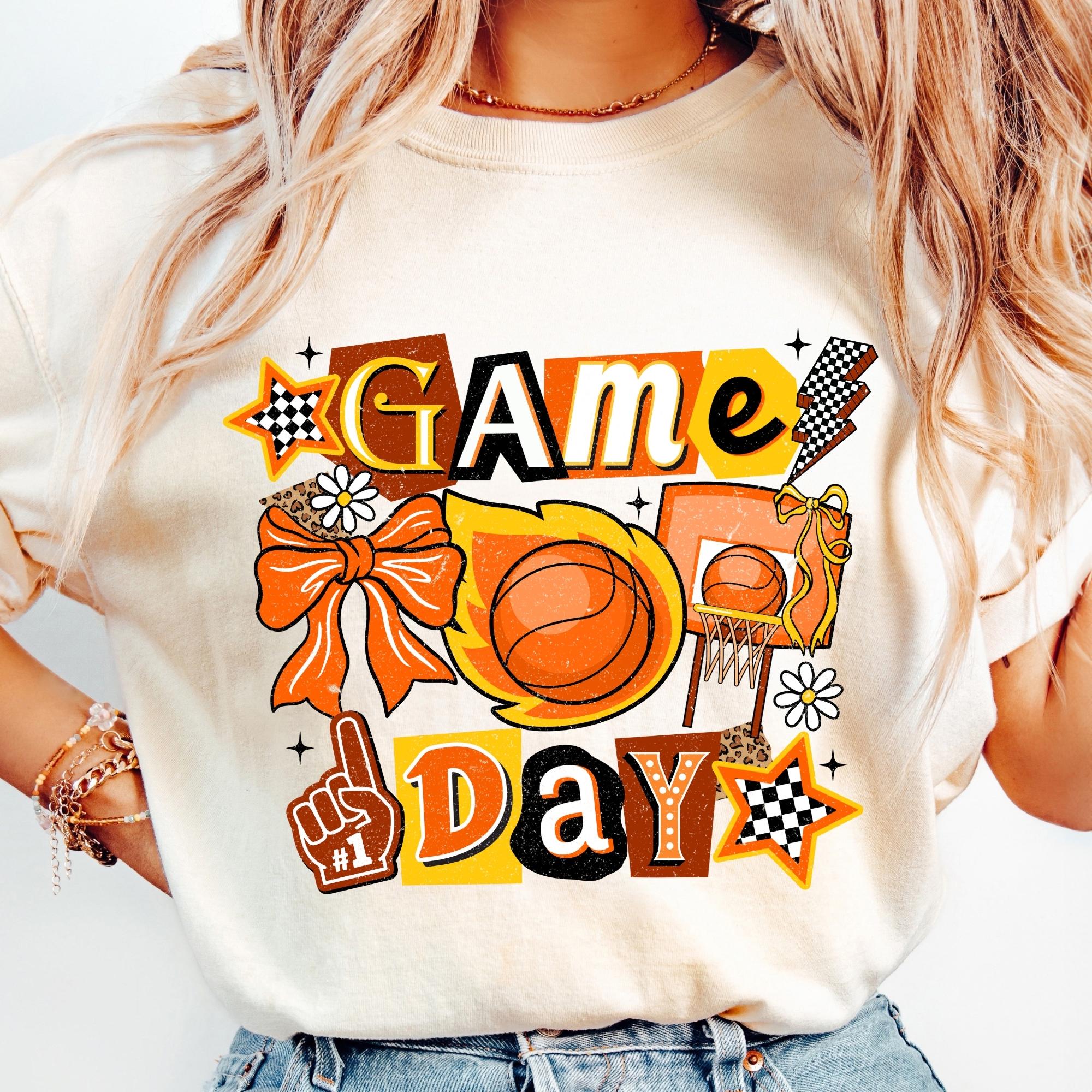 Basketball Game Day PNG
