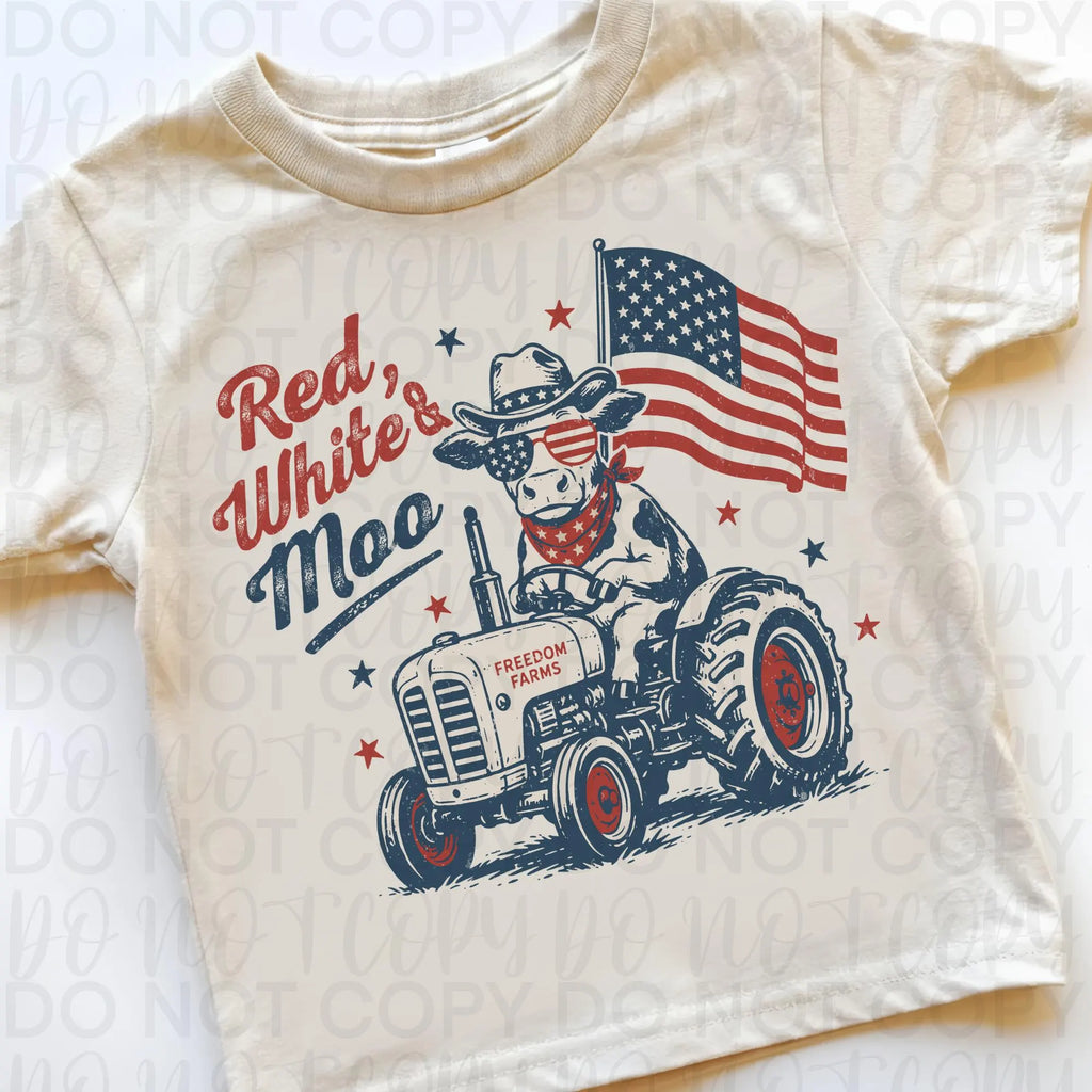 Red White and Moo PNG