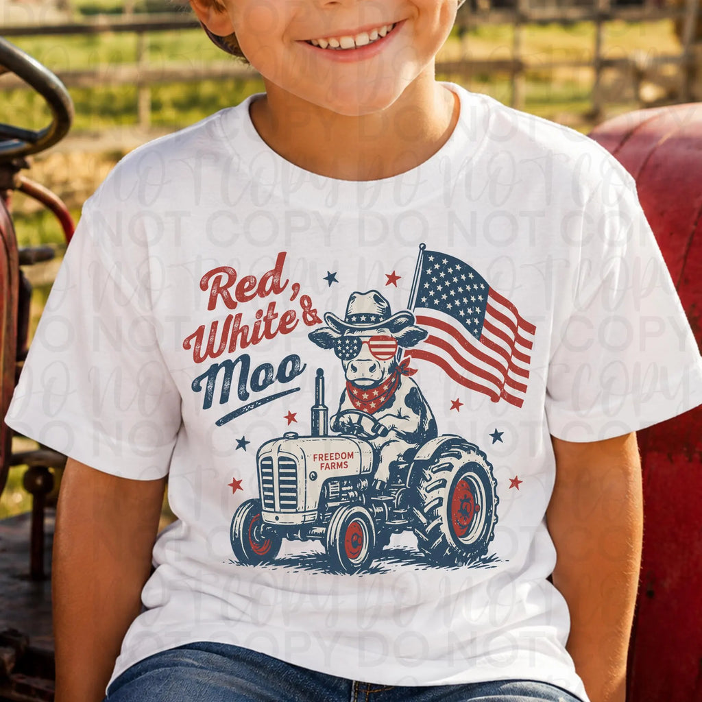 Red White and Moo PNG